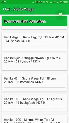 kalender hijriyah dan jawa android App screenshot 6