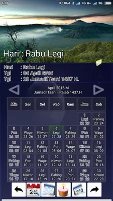 kalender hijriyah dan jawa android App screenshot 8